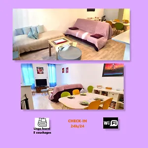 Coeur De Ville, T2, Rue Pietonne, Les Bains Apartment